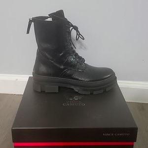 Vince Camuto Tonnia Boot, Size 9, Black